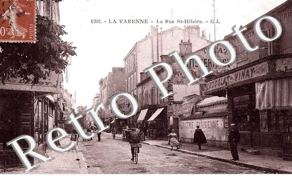 LA VARENNE SAINT HILAIRE la rue Saint Hilaire