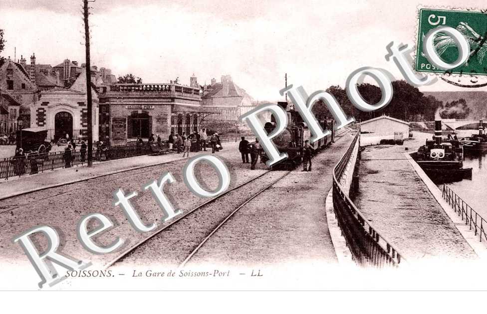 la gare de soissons port