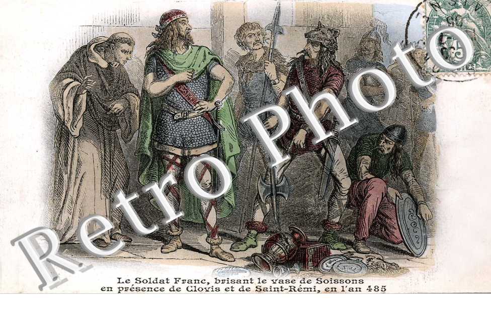 LE SOLDAT FRANC, BRISANT LE VASE
