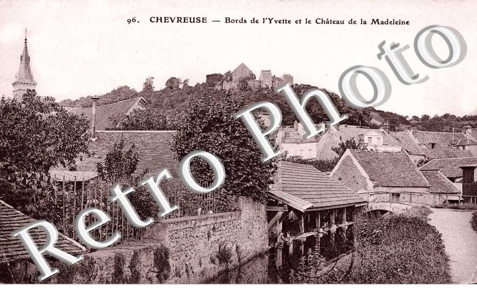Bords de l&#039;Yvette chateau madeleine