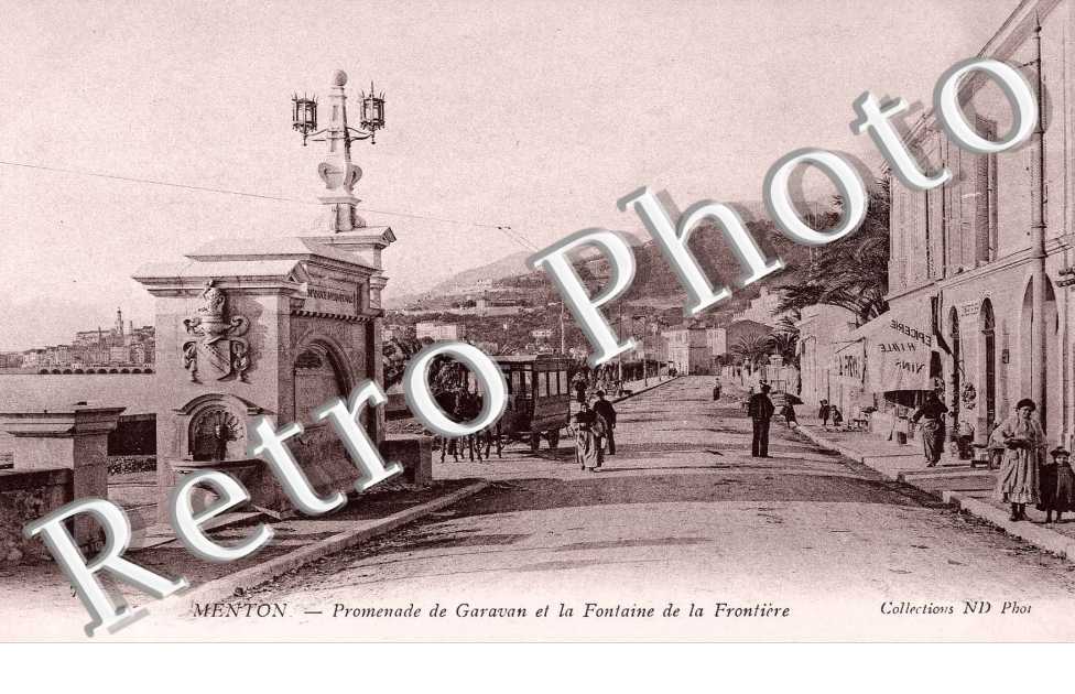 PROMENADE DE GARAVAN ET LA FONTAINE DE LA FRONTIERE