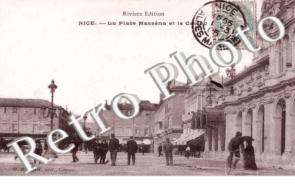 La Place Massena et le Casino