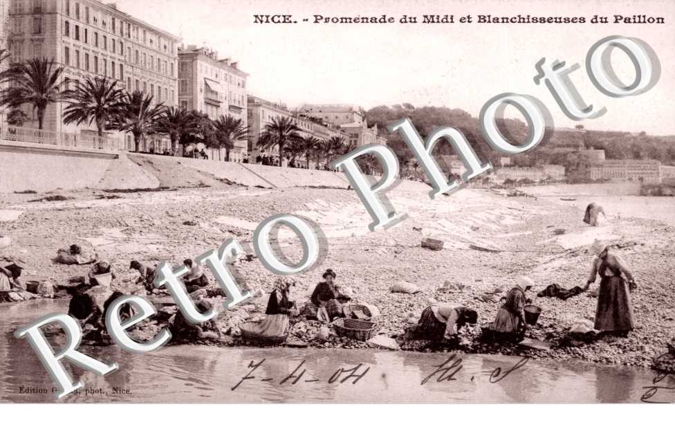 PROMENADE DU MIDI ET BLANCHISSEUSES DU PAILLON