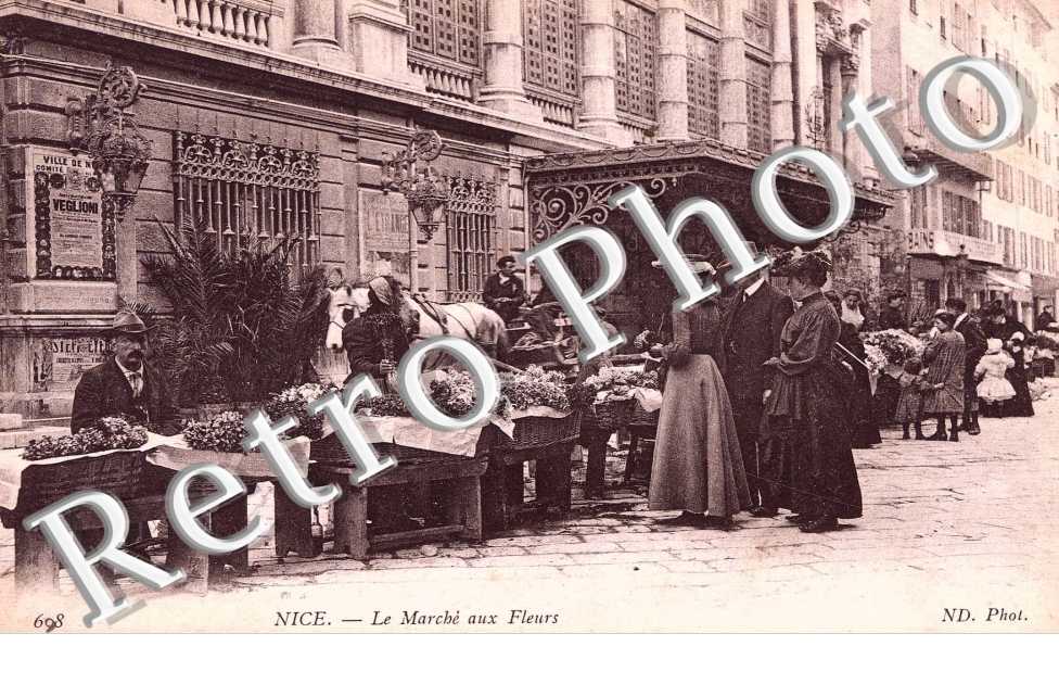 Le Marche aux Fleurs (la Rue Saint-Francois de Paule)