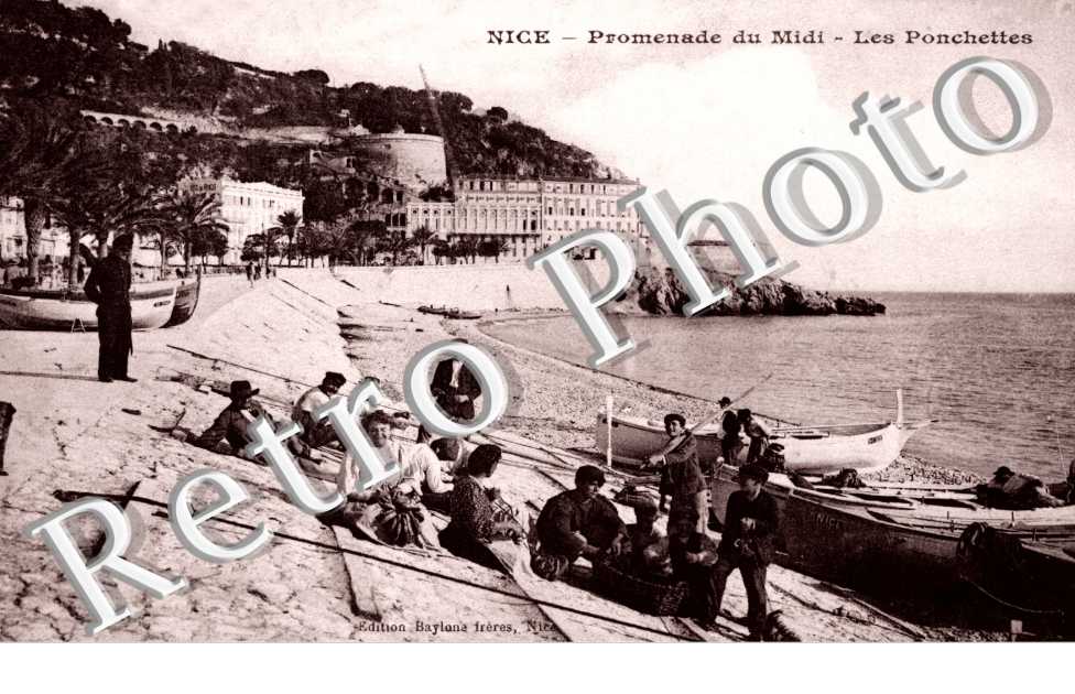 LA PROMENADE DES ANGLAIS - PROMENADE DU MIDI - LES PONCHETTES
