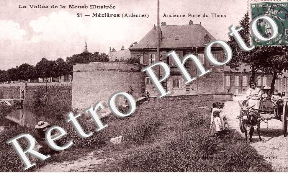 MEZIERES ANCIENNE PORTE DU THEUX