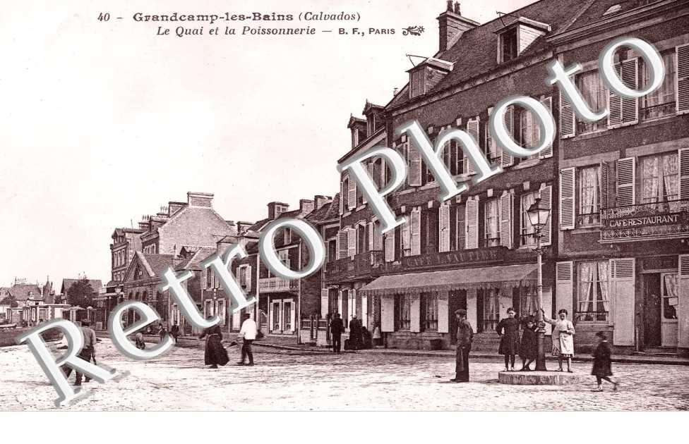 Grandcamp-les-Bains, le Quai et la Poissonnerie
