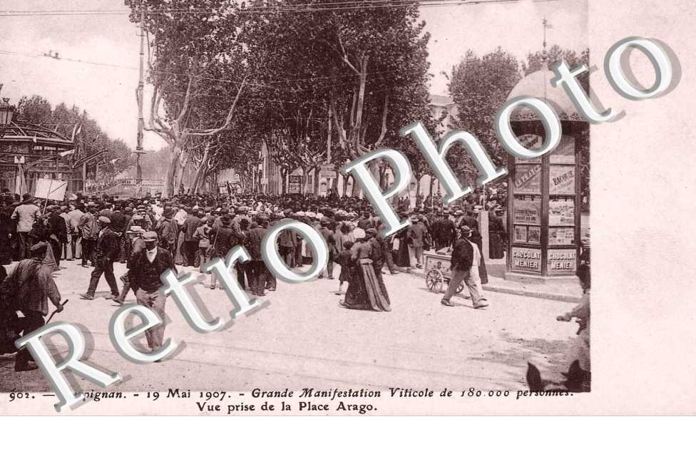 Place Arago 19 mai 1907