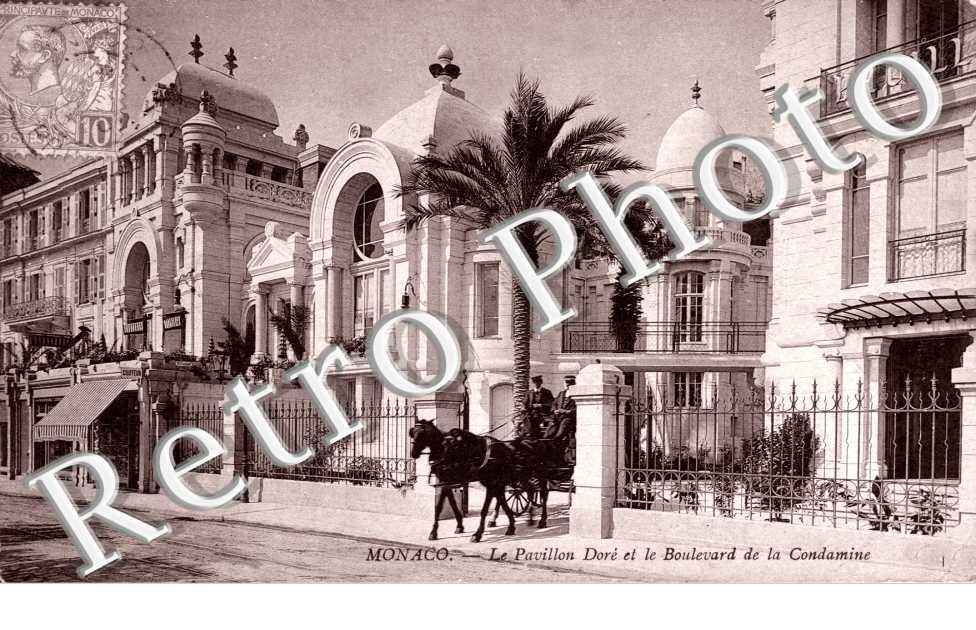 le boulevard de la Condamine LE PAVILLON DORE