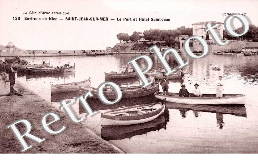 St Jean sur Mer, le port et hotel St Jean