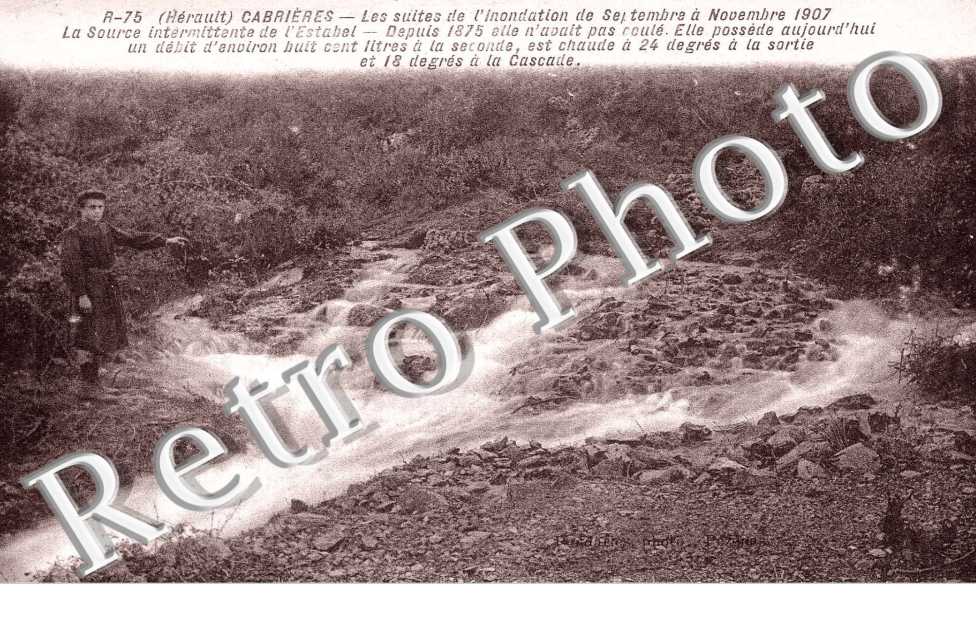 La Souce de l&#039;Estabel, les suites de l&#039;Inondation