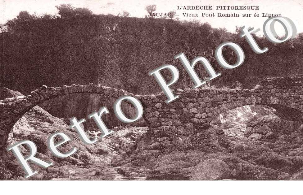 vieux pont romain sur le lignon