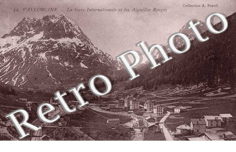 Gare Internationale et les Aiguilles Rouges
