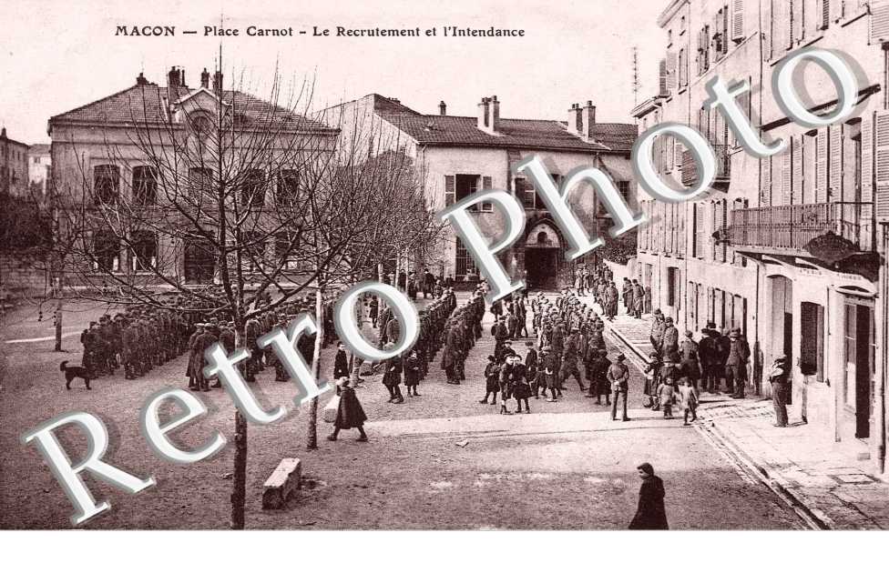 Place Carnot - Le Recrutement et l'Intendance