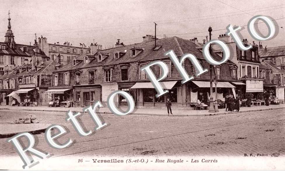 la rue Royale , les carres