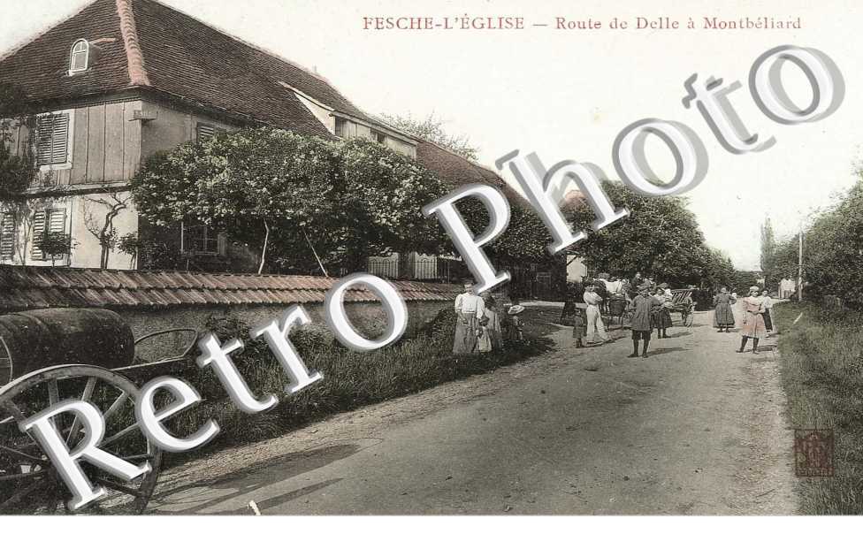 route de delle a montbeliard