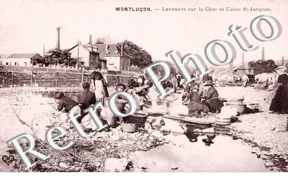 LAVEUSES SUR LE CHER ET USINE SAINT JACQUES