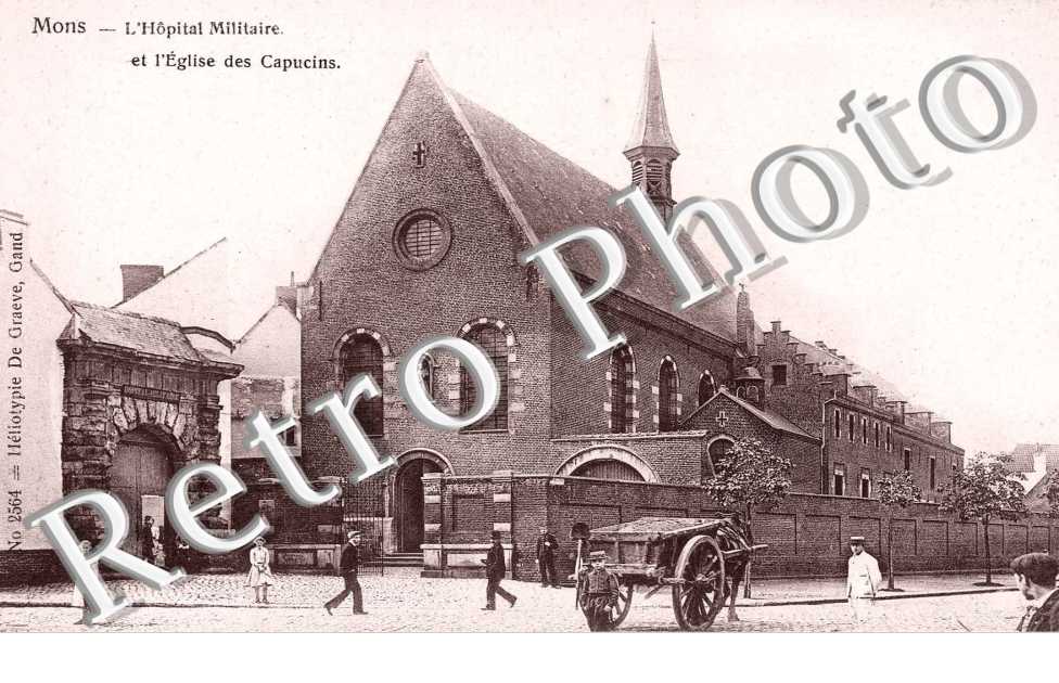 l&#039;hopital militaire et l&#039;eglise des capucins