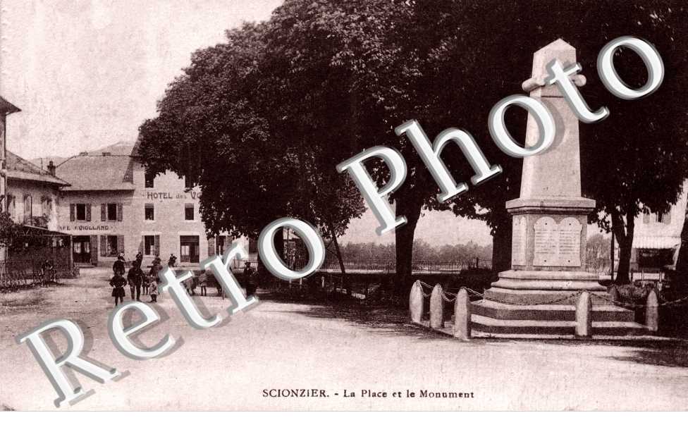 la place et le monument