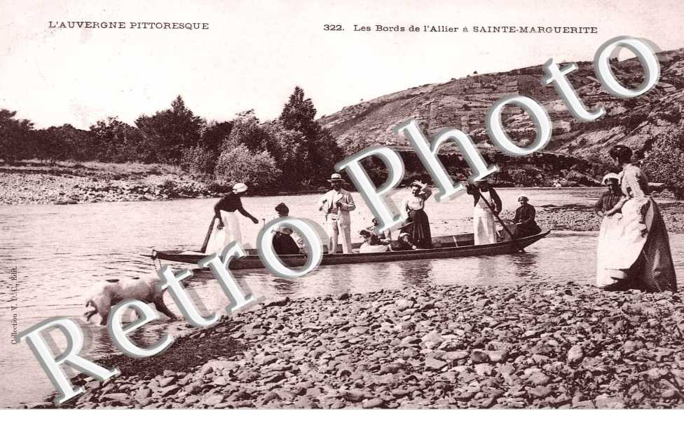 Les bords de l&#039;Allier