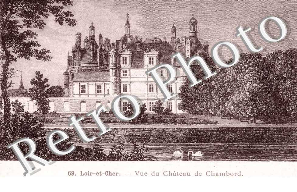 vue du chateau de chambord