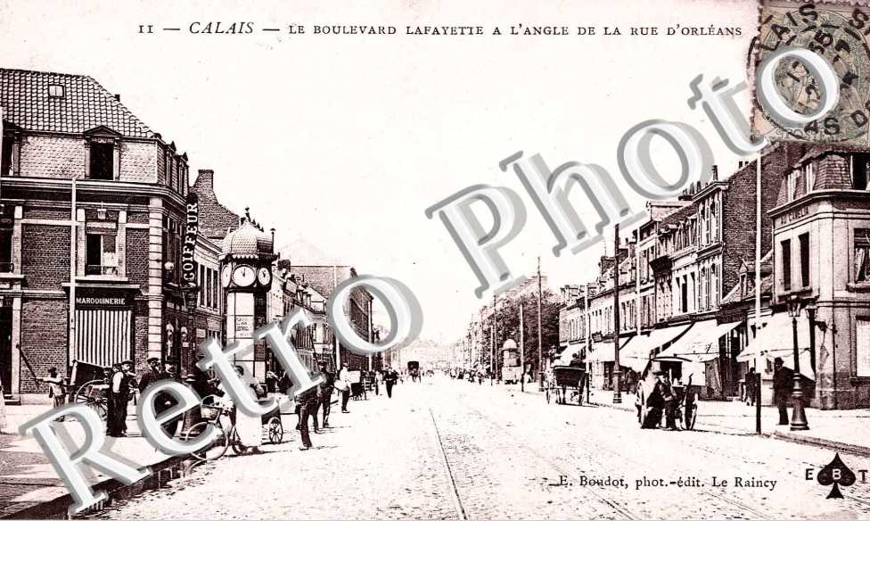 le boulevard Lafayette a l'angle de la rue d'Orleans