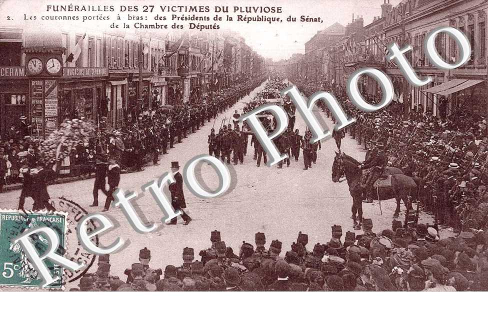 funerailles des 27 victimes du Pluviose
