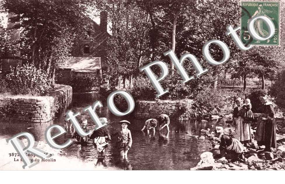 la chute du moulin