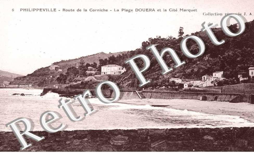 Route de la Corniche - La Plage Douera et la Cité Marquet