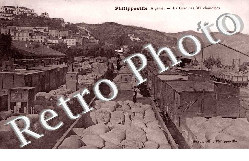 La gare des marchandises
