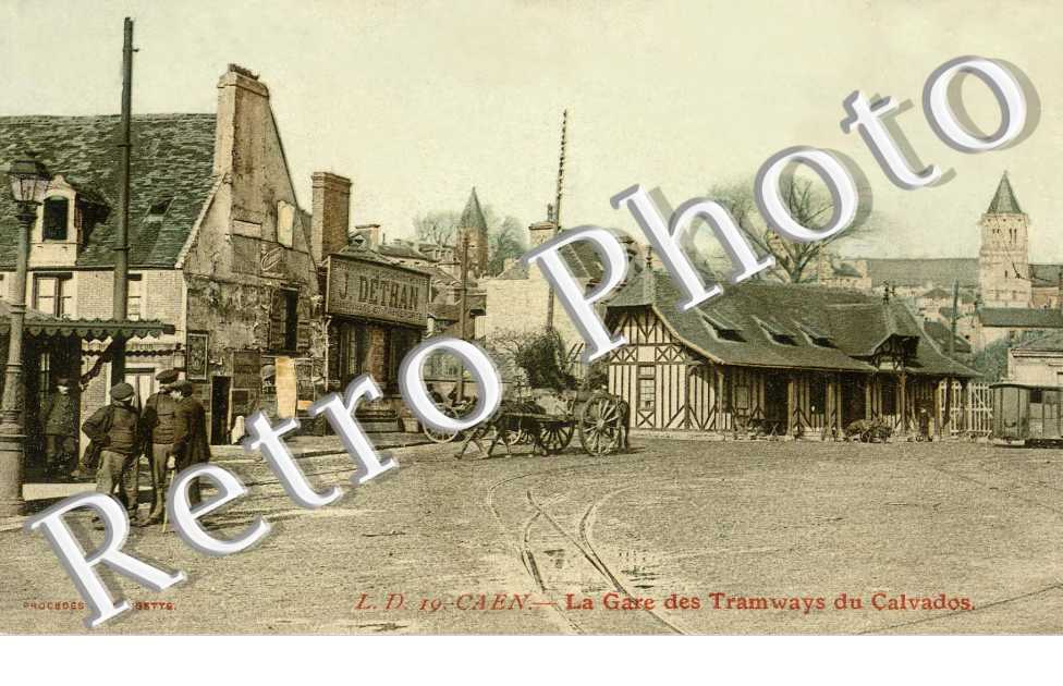 la gare des tramways du Calvados