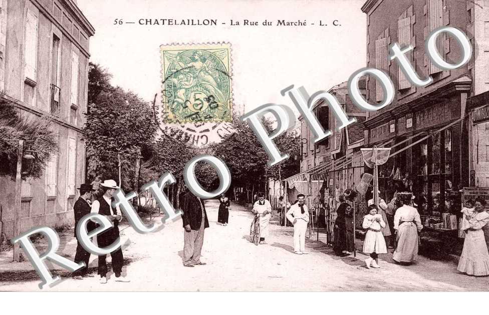 la rue du marche