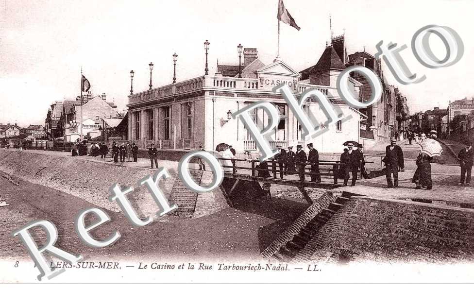 le casino et la rue Tarbouriech-Nadal