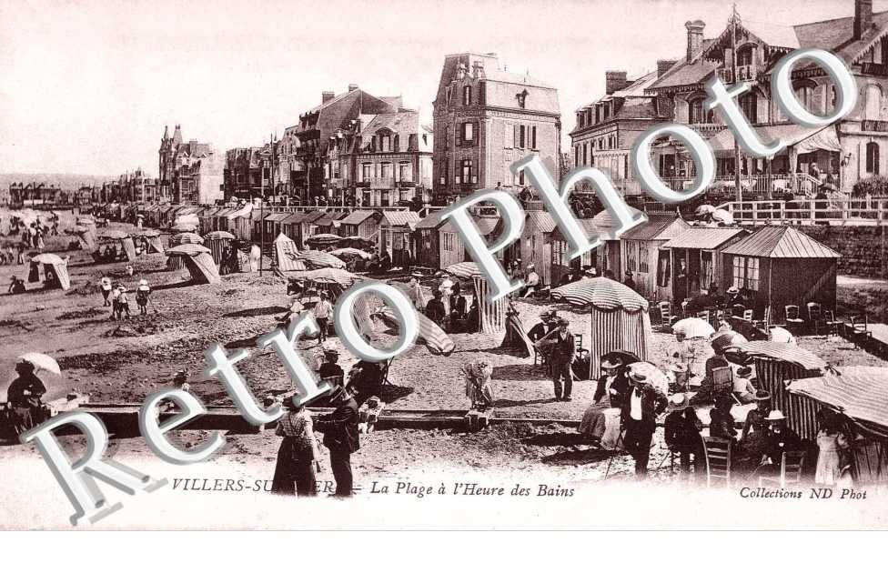 la plage a l&#039;heure des bains