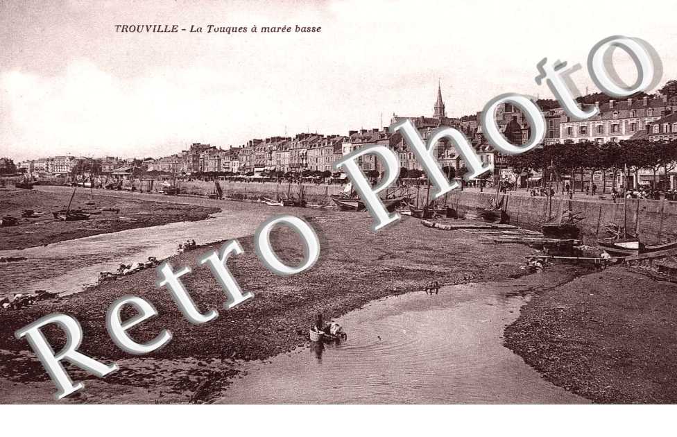 La Touques a maree basse