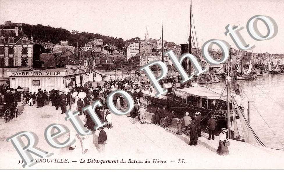 le debarquement du bateau du havre