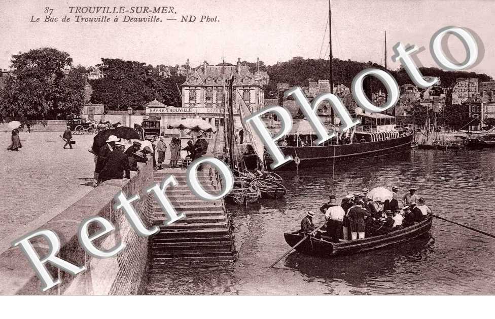 le bac de trouville a deauville