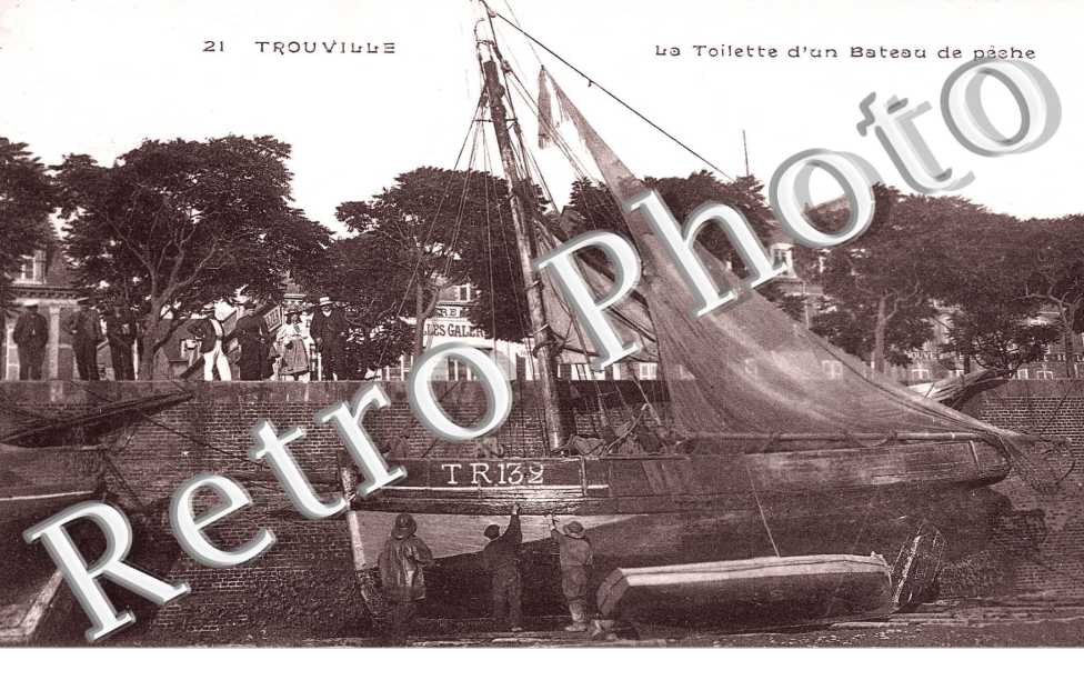 la toilette d&#039;un bateau de peche