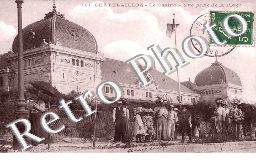 le casino - vue prise de la plage