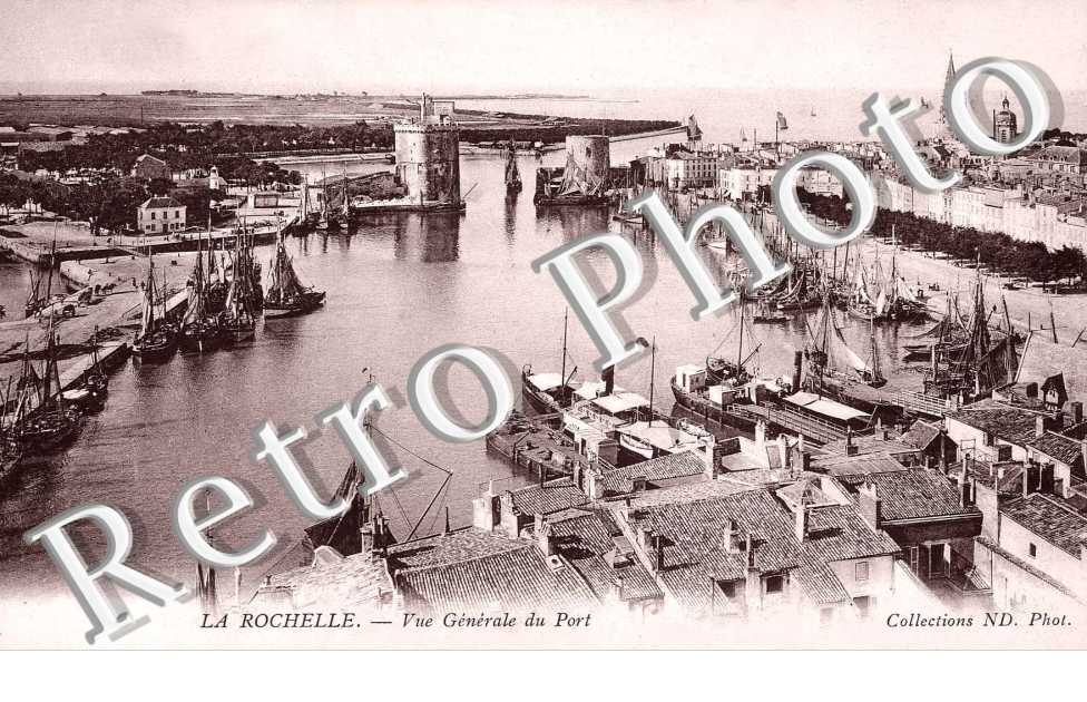 vue generale du port