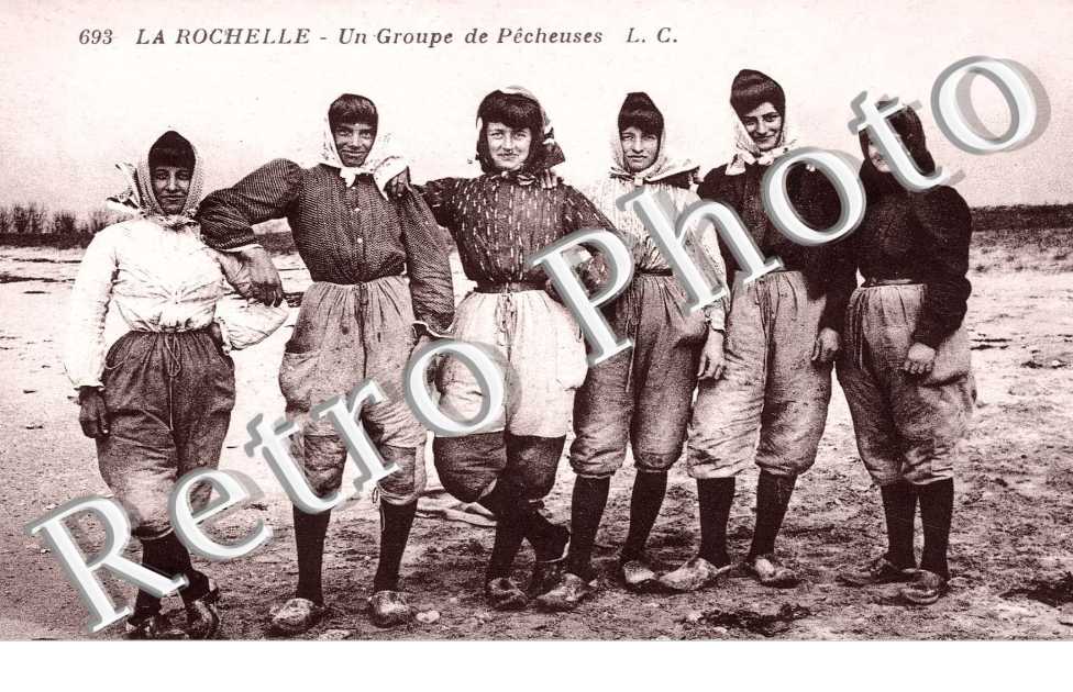un groupe de pecheuses