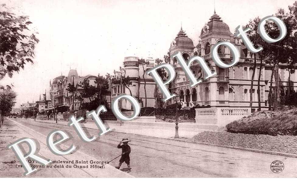 boulevard SAINT GEORGES (vers Royan au delà du Grand Hôtel)
