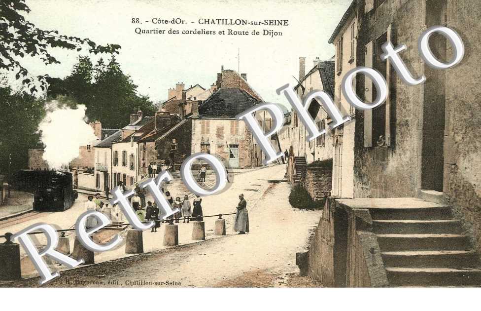 quartier des cordeliers et route de Dijon