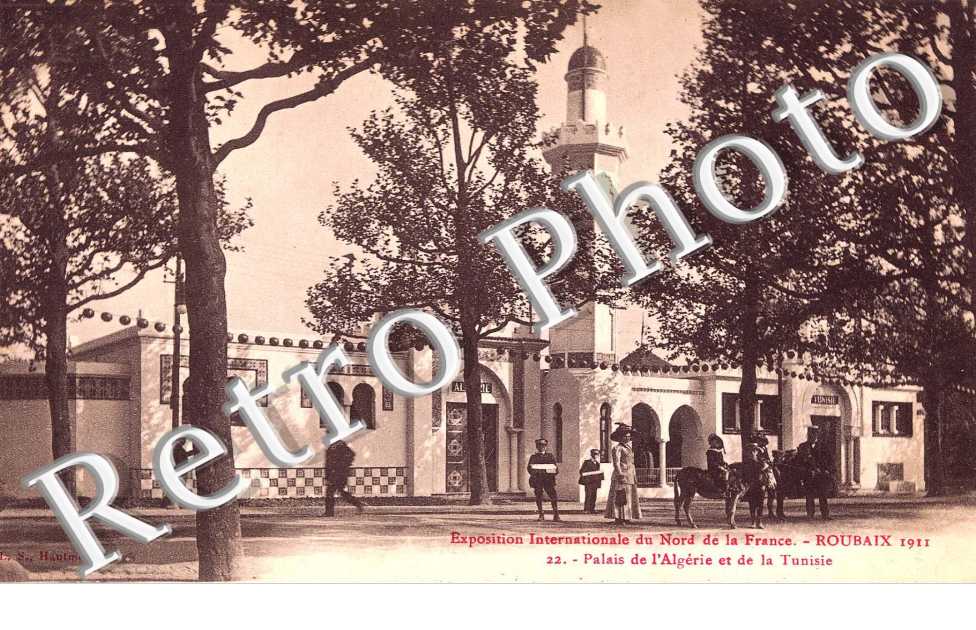 Exposition Internationale -  Palais de l'Algérie et Tunisie