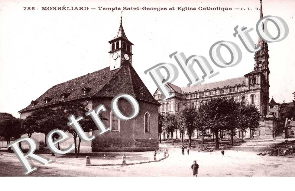 TEMPLE ST GEORGES ET EGLISE