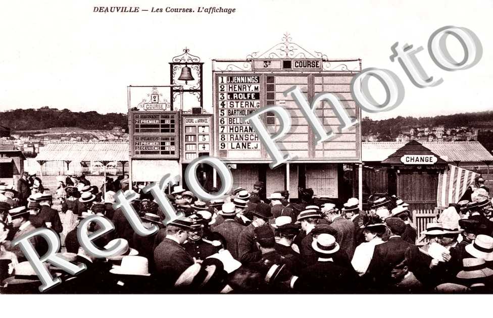 les courses, l'affichage