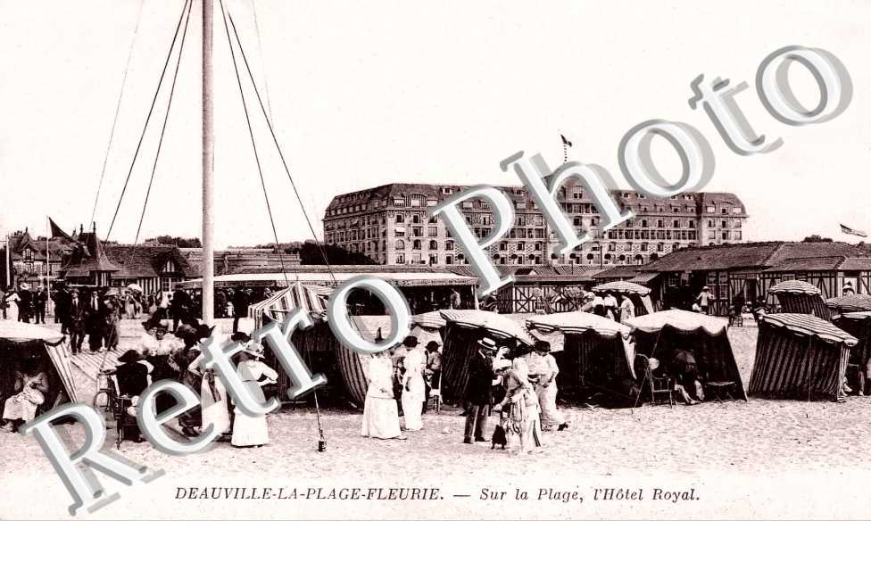 sur la plage, l'hotel royal