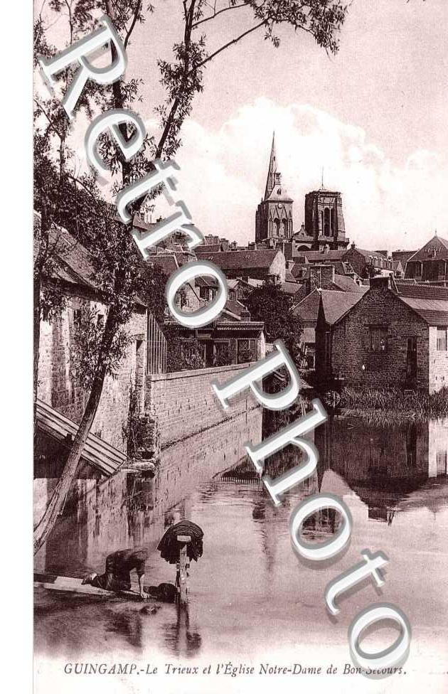 Le Trieux et l'Eglise Notre Dame de Bon Secours