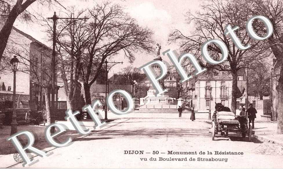 Monument de la Résistance vu du Bd de Strasbourg