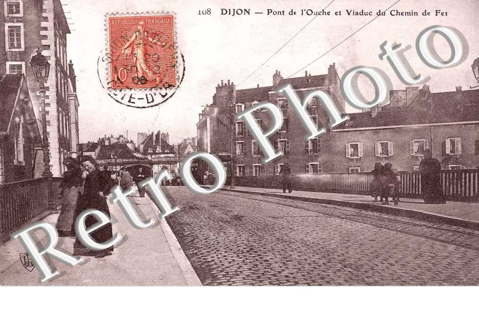Pont de l&#039;Ouche et viaduc du chemin de fer